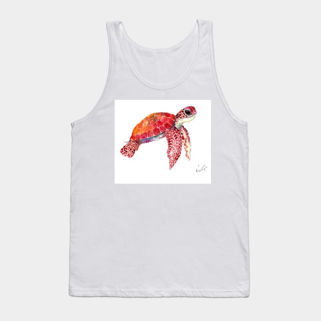 Sea Turtle Tank Top by surenart